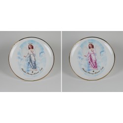 Decorative plate with Angel