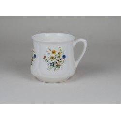 Silesian mug (small) - decoration wild flowers with cowslipsi