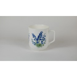 Cmielow mug - decoration Delphinium