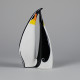 Para pingwinów - dekoracja kolor