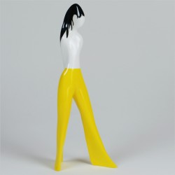Girl in flares (colours)