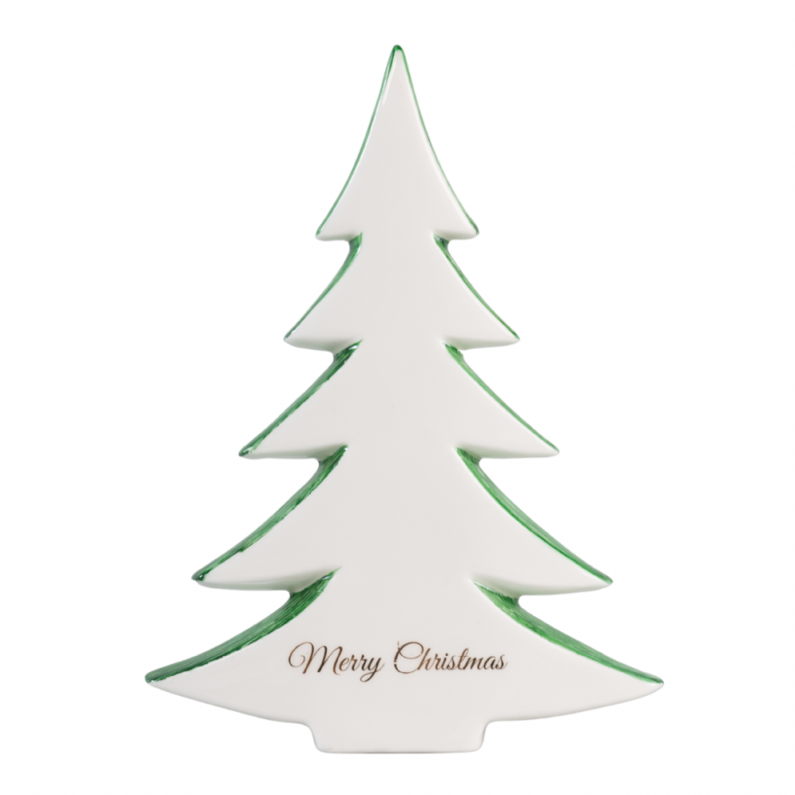 Porcelain Christmas tree -...