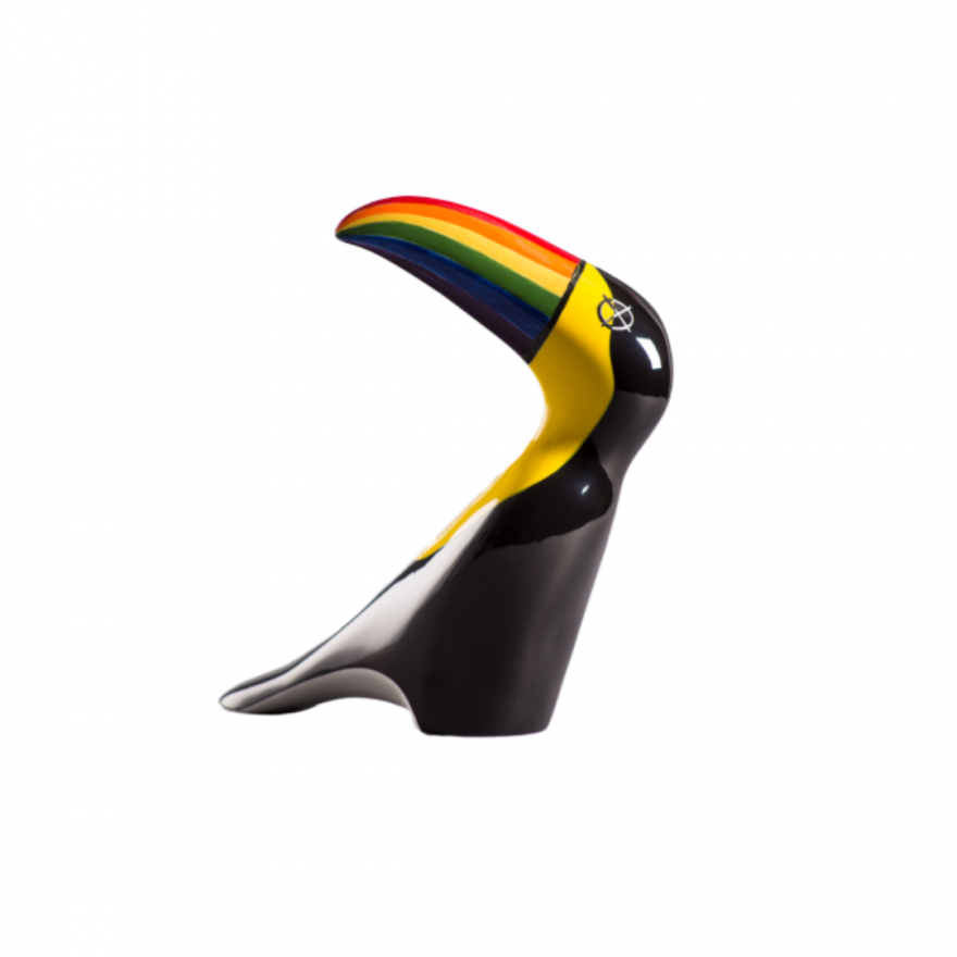 Rainbow toucan