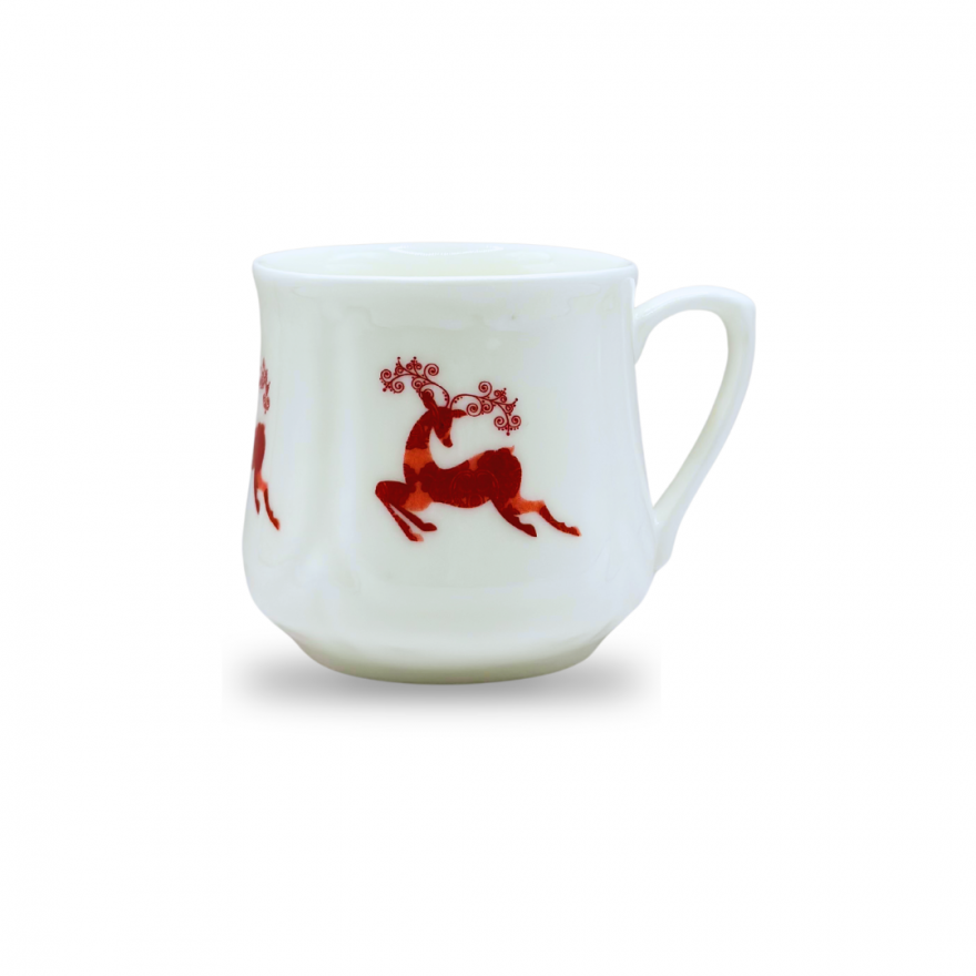Silesian mug (small) - decoration Reindeer