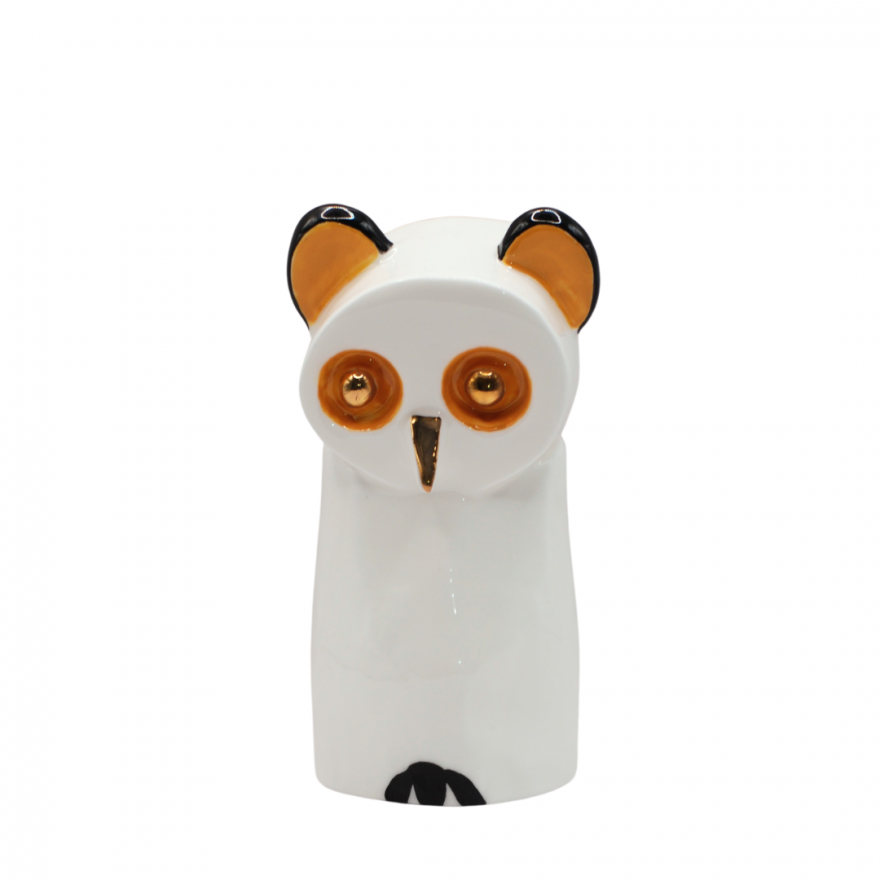 Owl by Józef Wilkoń - porcelain figurine