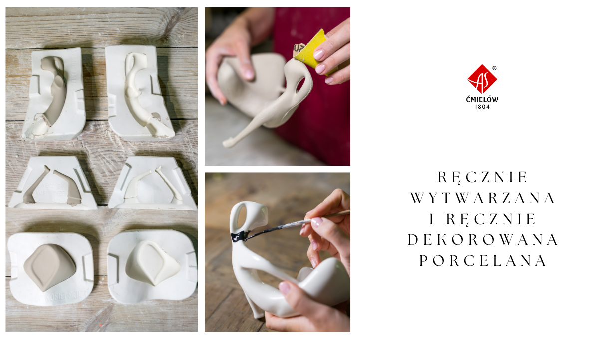 Handcrafted porcelain